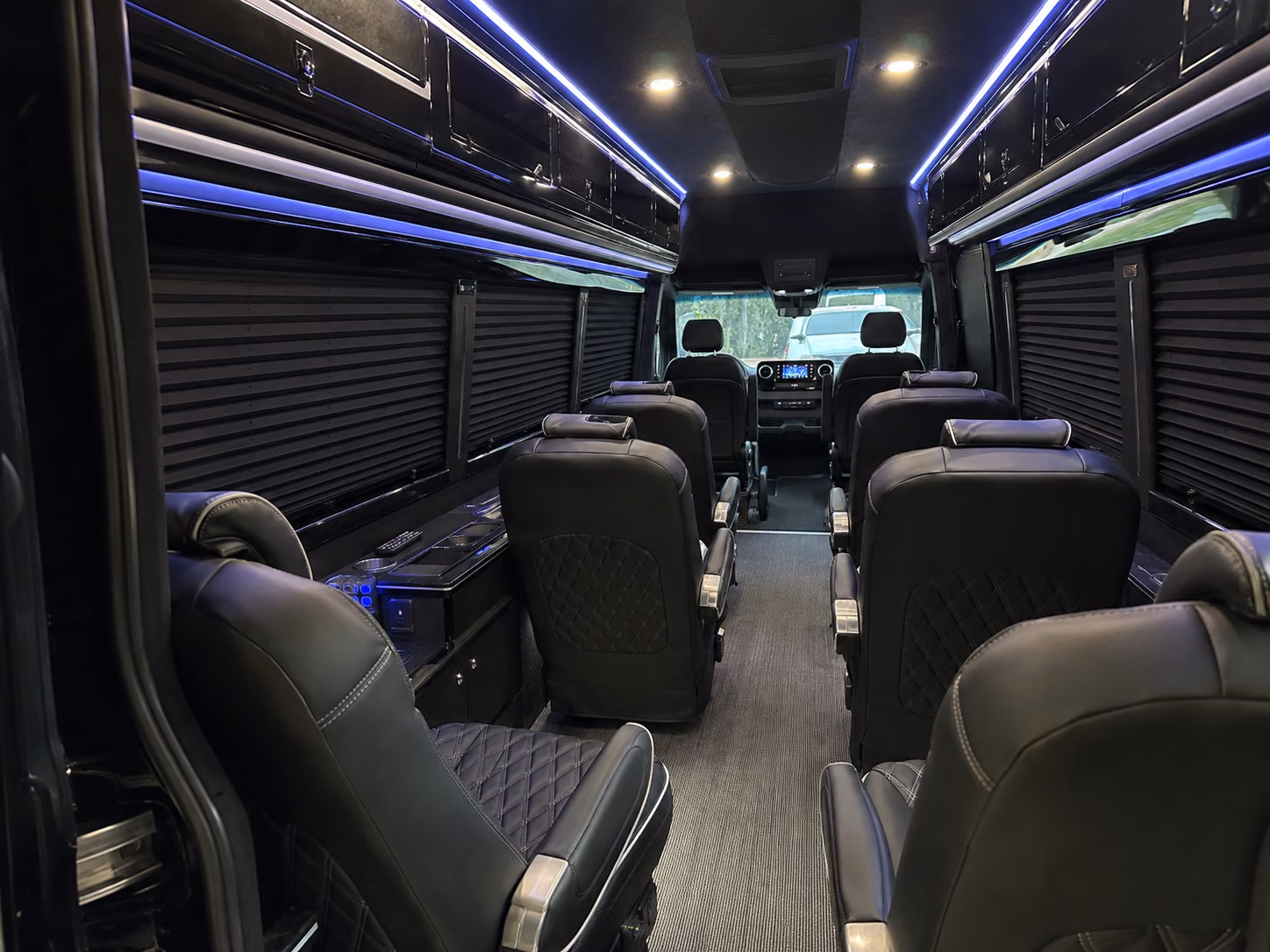 mount pleasant sporting event transportation onboard seating